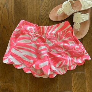 Sz XS Lilly Pulitzer Dahlia shorts